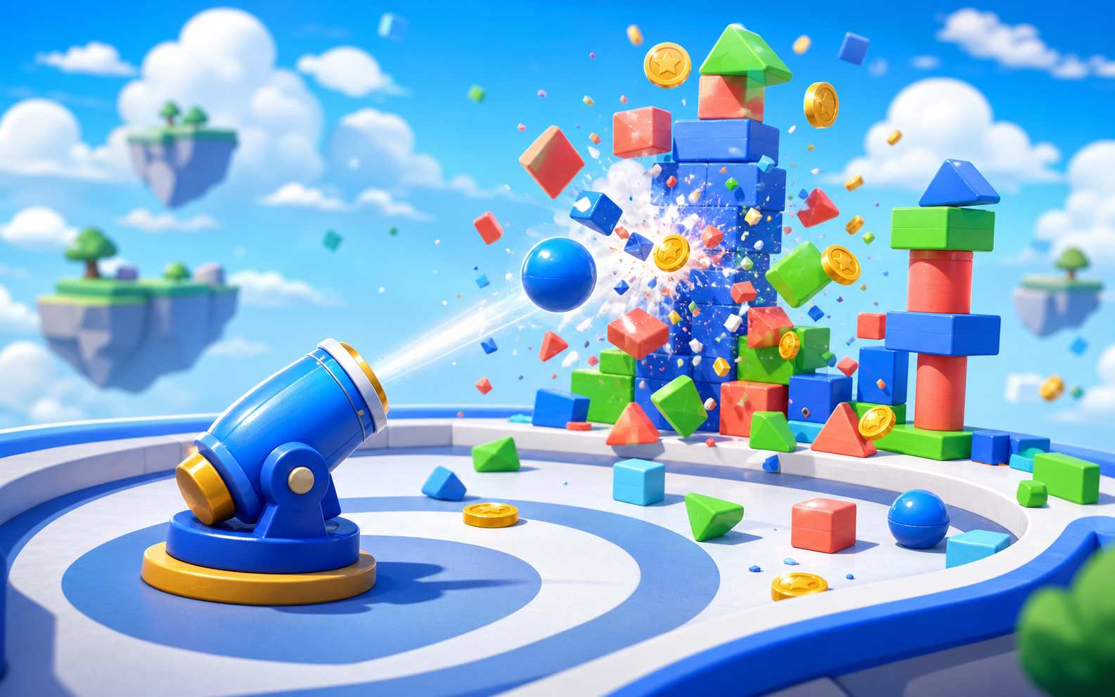 Physics game visual